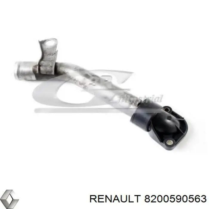 Kołnierz układu chłodzenia (trójnik) Renault (RVI) 8200590563 cena, od 2,99 USD