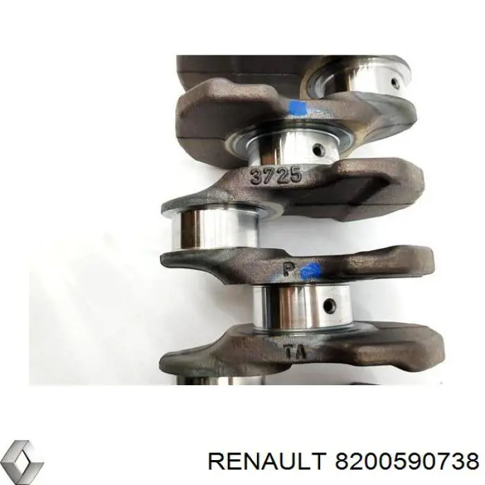  Wał korbowy silnika Renault Trafic 2