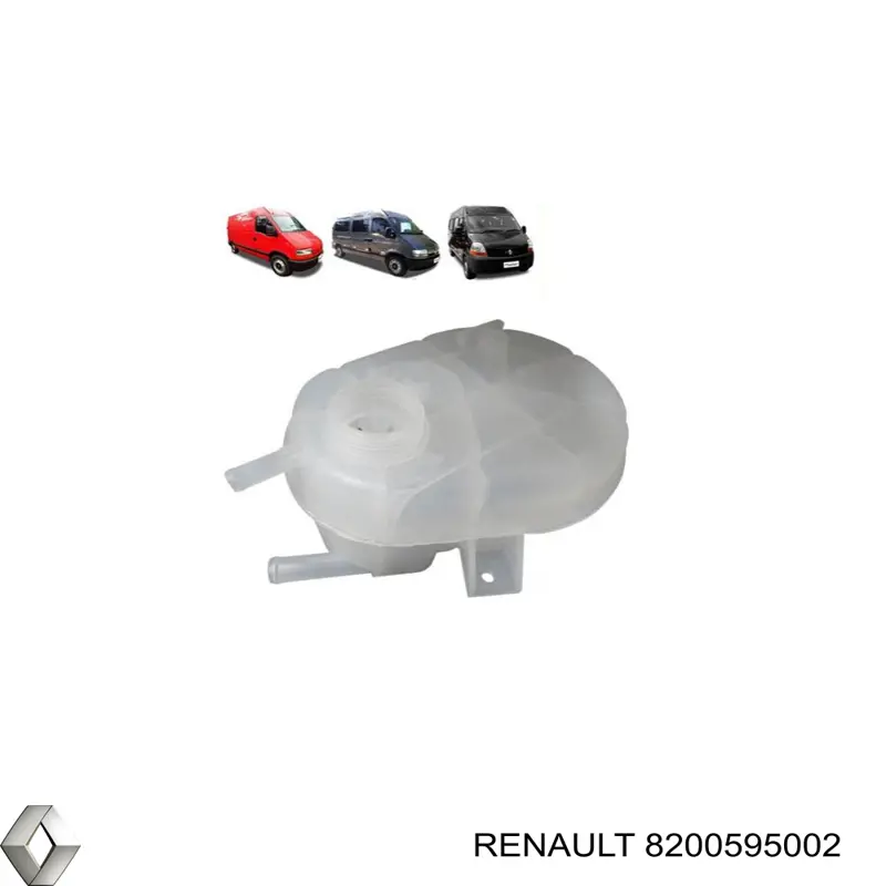 Zbiorniczek wyrównawczy układu chłodzenia 8200595002 Renault (RVI)