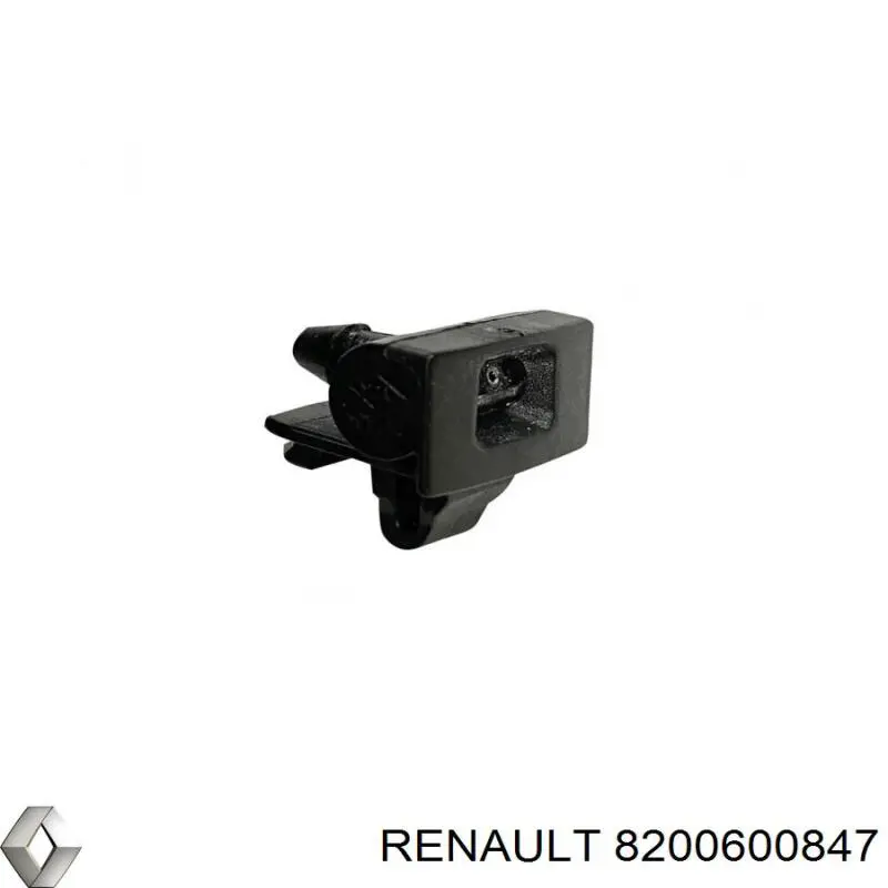 Do koszyka 8200600847 Renault (RVI) Dysza spryskiwacza szyby przedniej