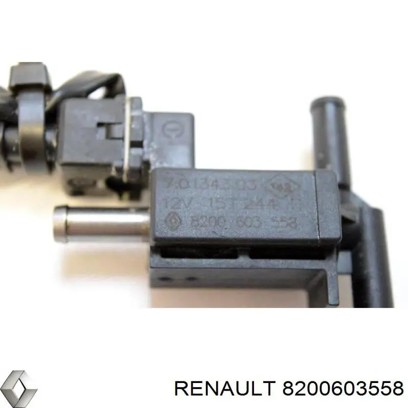 Zawór elektromagnetyczny regulacji klapy EGR Renault (RVI) 8200603558 cena, od 56,18 USD