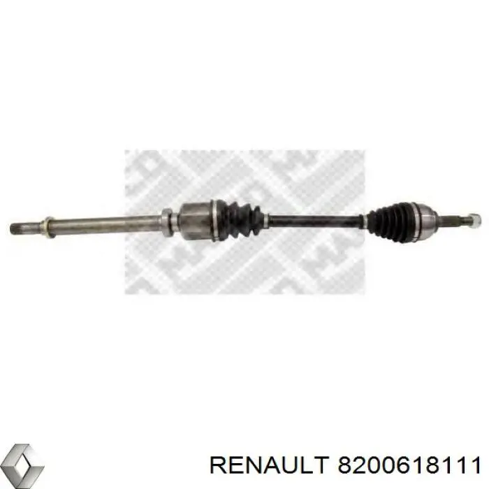 8200618111 Renault (RVI) Półoś napędowa przednia prawa
