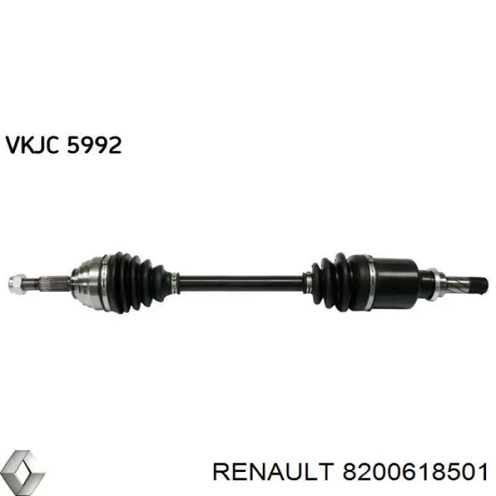 8200618501 Renault (RVI) Półoś napędowa przednia lewa