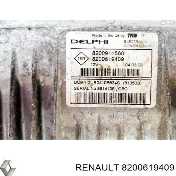 8200619409 Renault (RVI) Sterownik silnika
