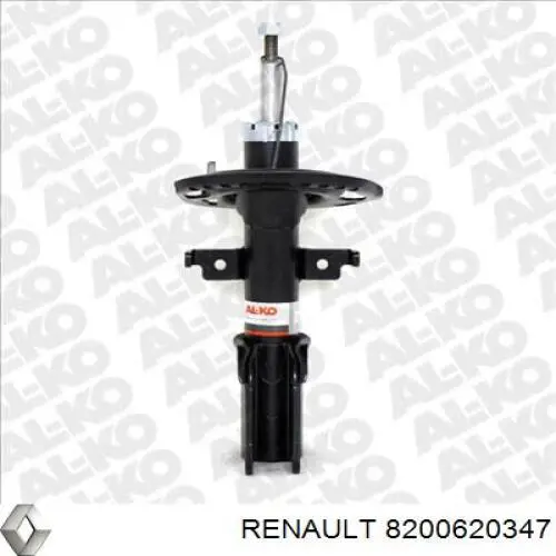 Do koszyka 8200620347 Renault (RVI) Amortyzator przedni