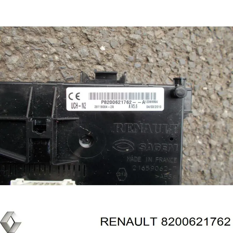 Blok komfortu Renault Clio II