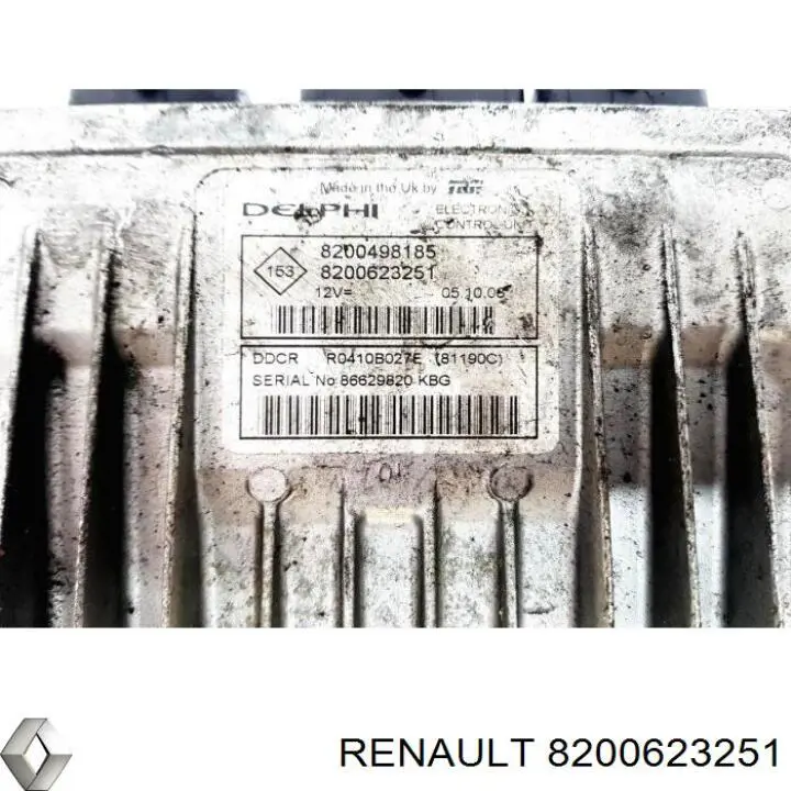 8200623251 Renault (RVI) sterownik wtrysku paliwa