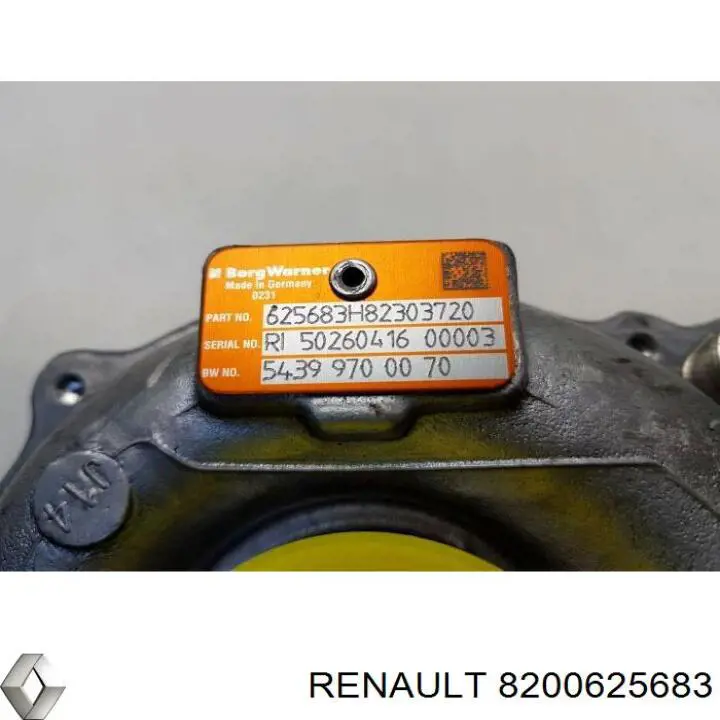 Turbina Renault (RVI) 8200625683 cena, od 17,71 USD