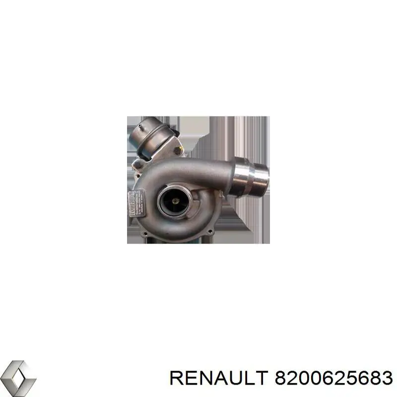 Do koszyka 8200625683 Renault (RVI) Turbina
