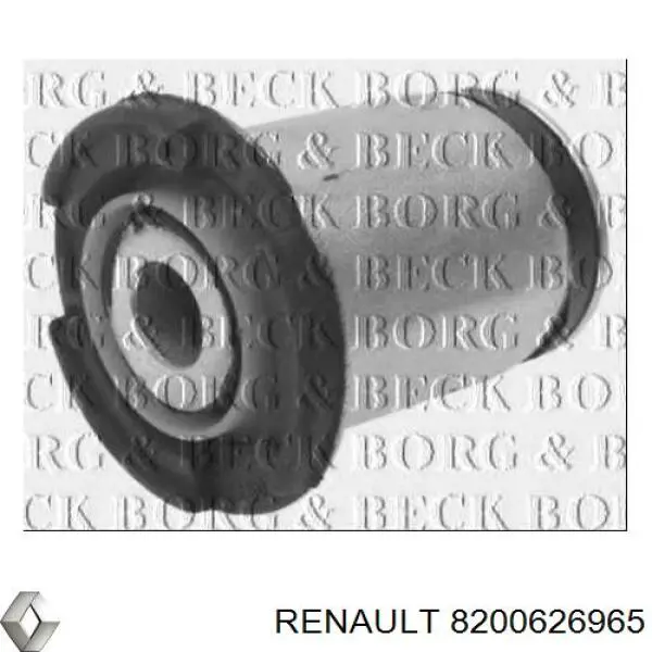 Do koszyka 8200626965 Renault (RVI) Tuleja (poduszka) przedniej belki
