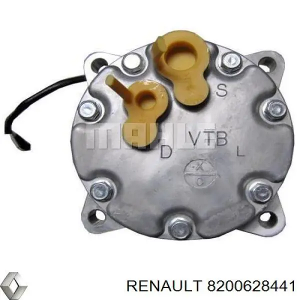 Do koszyka 8200628441 Renault (RVI) Sprężarka klimatyzacji