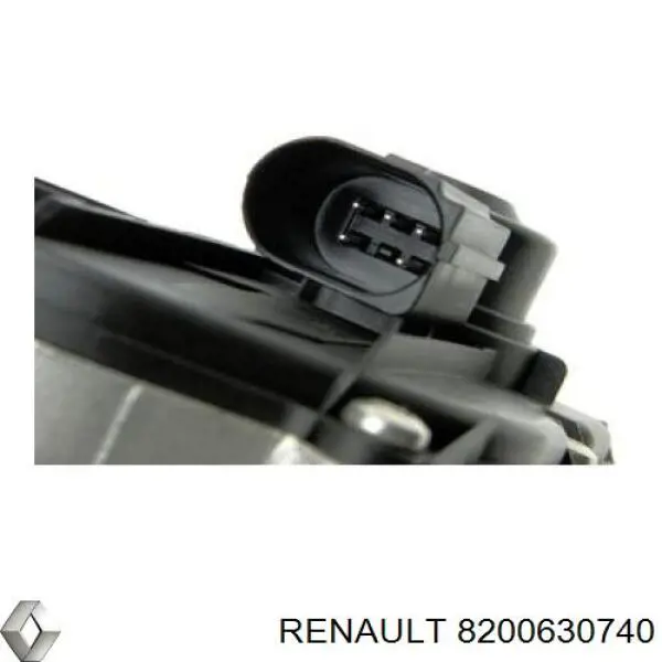 8200630740 Renault (RVI) Zawór recyrkulacji spalin EGR