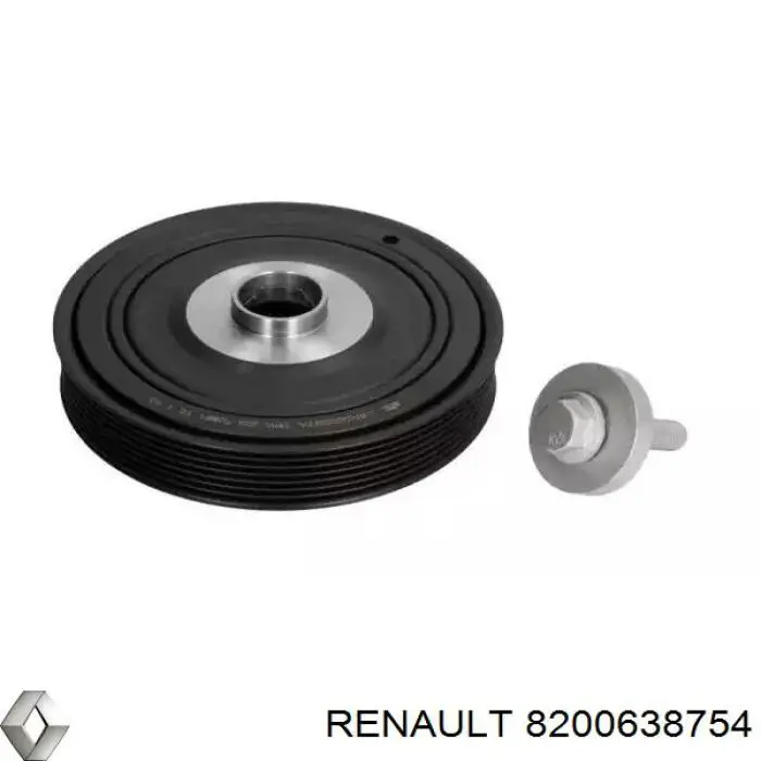 8200638754 Renault (RVI) Koło pasowe wału korbowego