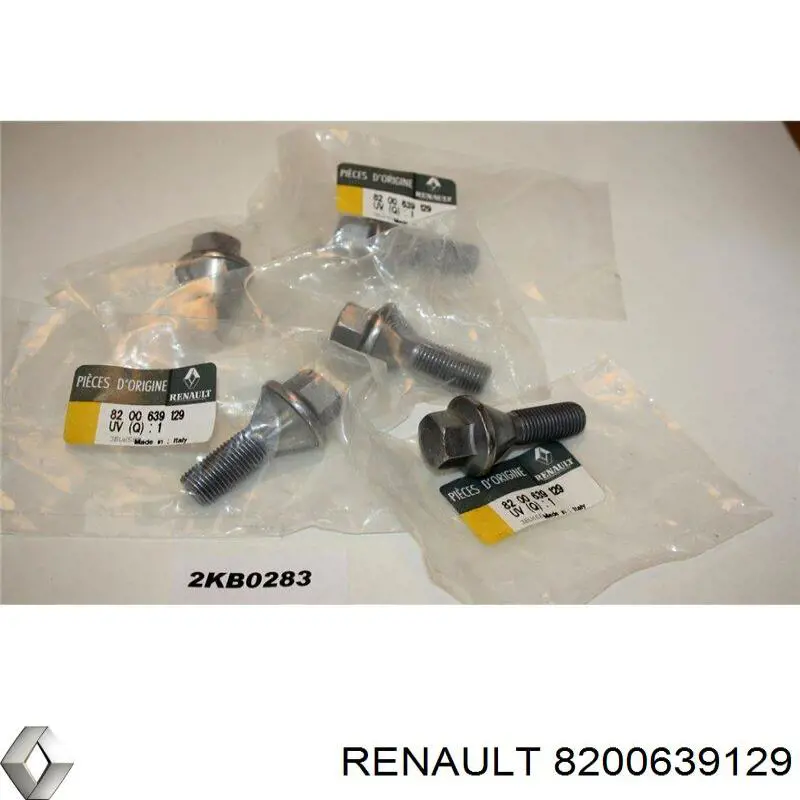8200639129 Renault (RVI) Śruba koła