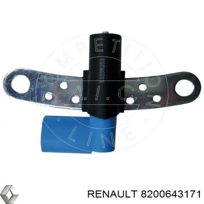 Czujnik położenia wału korbowego Renault (RVI) 8200643171