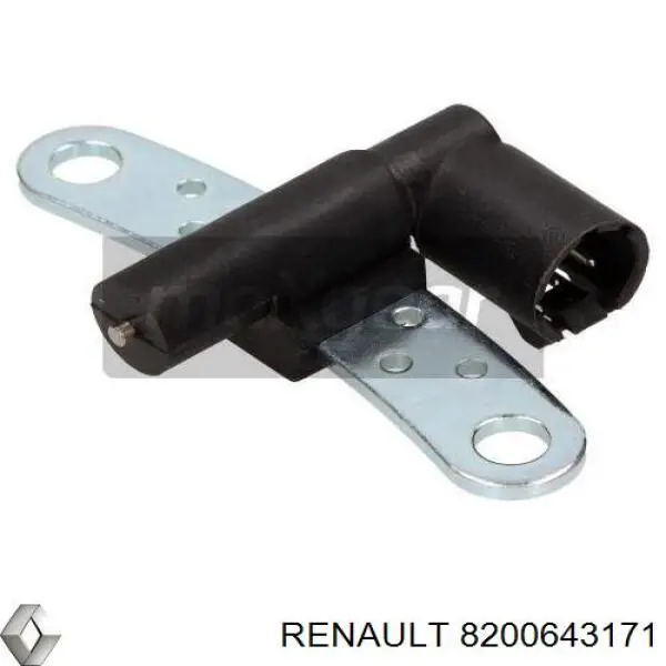 Czujnik położenia wału korbowego 8200643171 Renault (RVI)