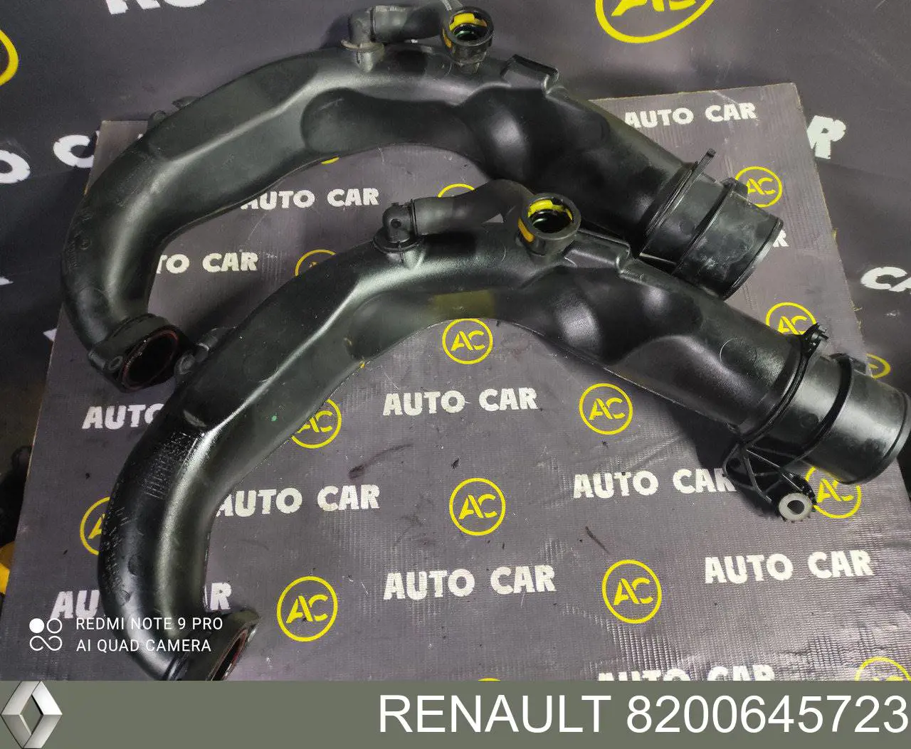 Króciec powietrza, wlot do turbiny (doładowanie) Renault (RVI) 8200645723 cena, od 43,04 USD