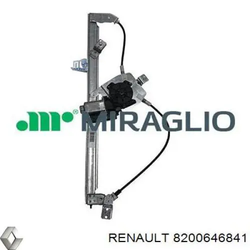 Do koszyka 8200646841 Renault (RVI) Mechanizm podnoszenia szyby drzwi przednich lewych