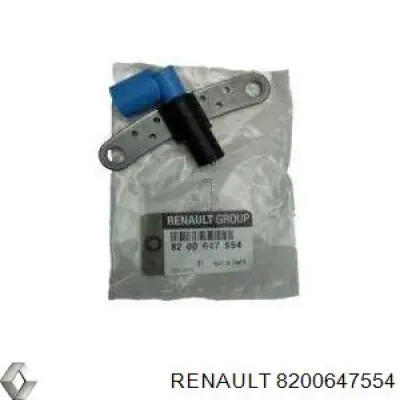 Czujnik położenia wału korbowego Renault (RVI) 8200647554 cena, od 14,68 USD