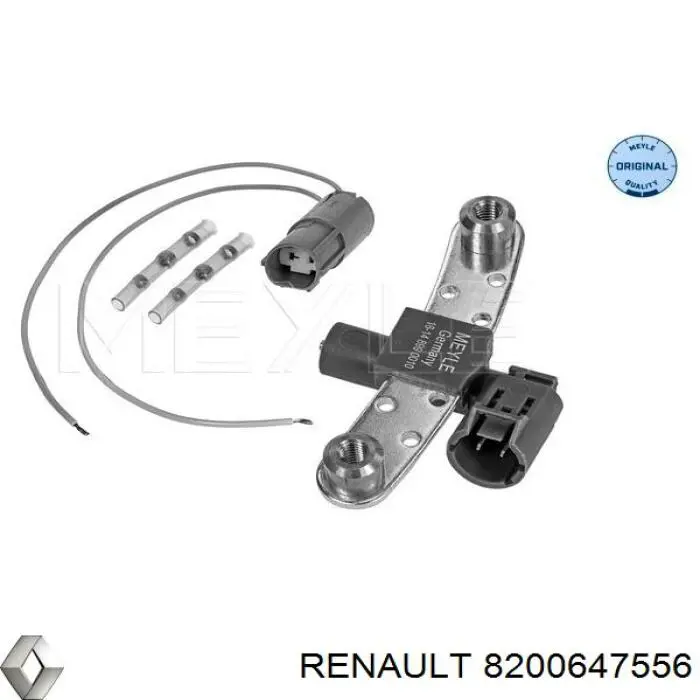 Czujnik położenia wału korbowego 8200647556 Renault (RVI)