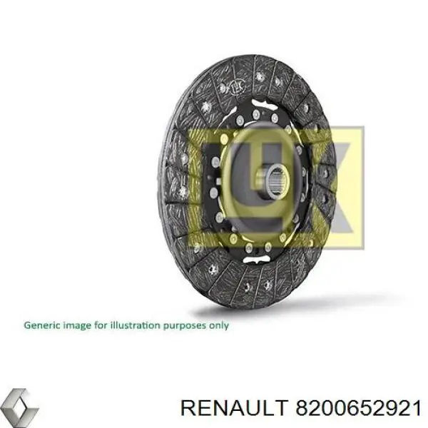 8200652921 Renault (RVI) Tarcza sprzęgła