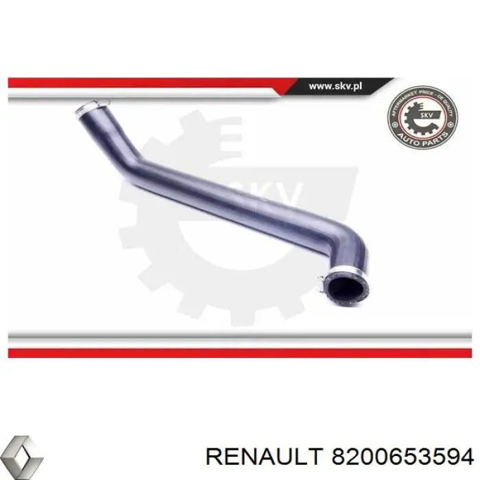 8200653594 Renault (RVI) Przewód (króciec) intercoolera