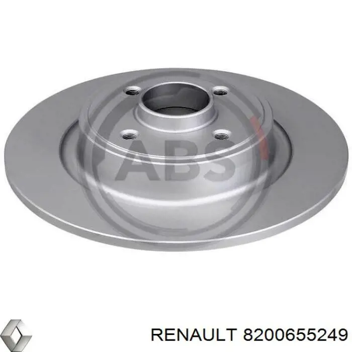 Tarcza hamulcowa tylna Renault (RVI) 8200655249 cena, od 37,11 USD