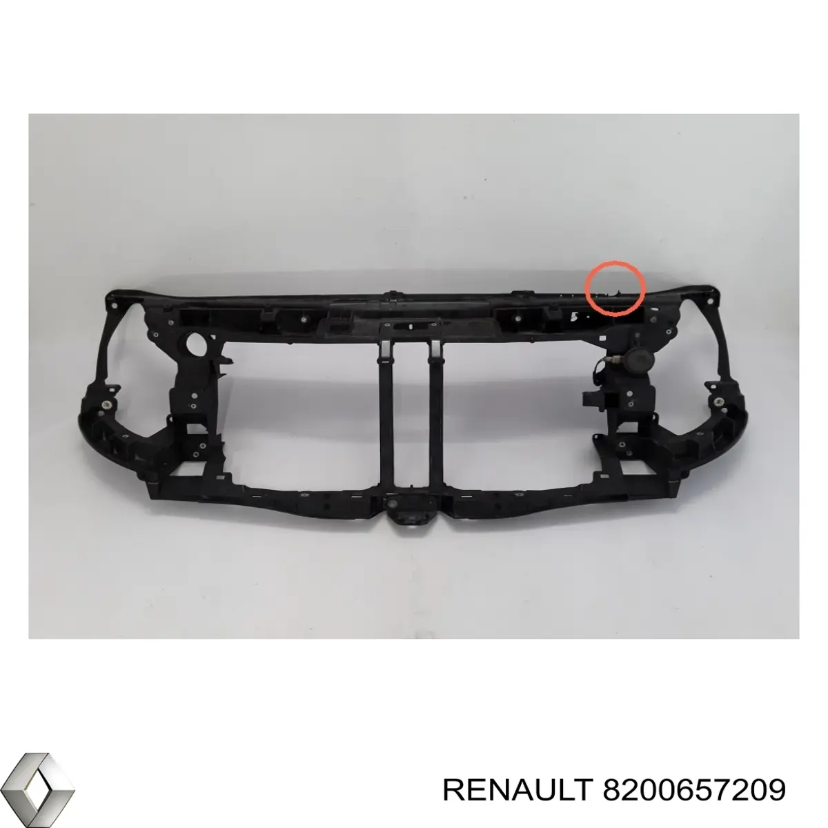 Osłona chłodnicy kompletna (panel mocowania reflektorów) Renault (RVI) 8200657209 cena, od 225,48 USD