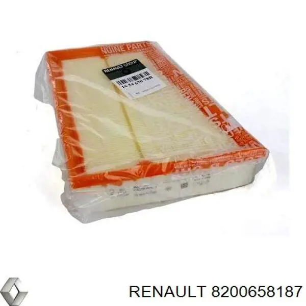 Do koszyka 8200658187 Renault (RVI) Przewód (króciec) intercoolera