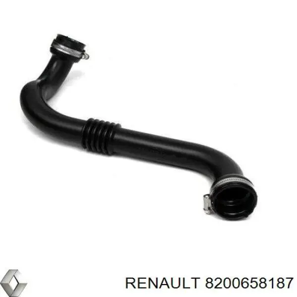 Przewód (króciec) intercoolera Renault (RVI) 8200658187 cena, od 51,99 USD