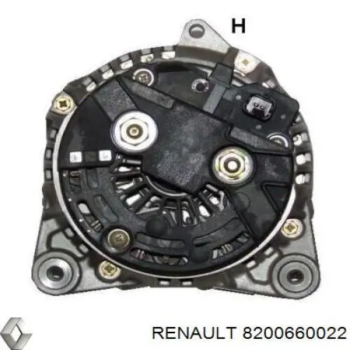 Alternator Renault (RVI) 8200660022 cena, od 98,75 USD