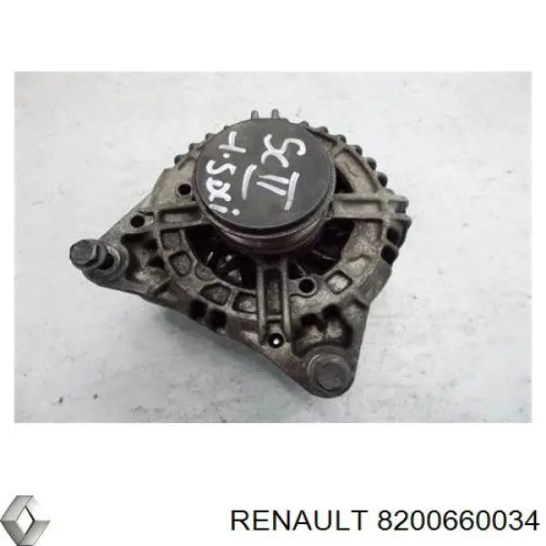 Alternator 8200660034 Renault (RVI)