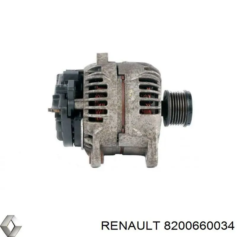Alternator 8200660034 Renault (RVI)