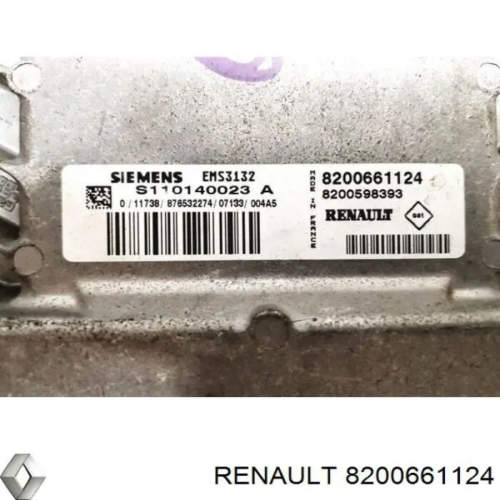 Do koszyka 8200661124 Renault (RVI) Sterownik silnika