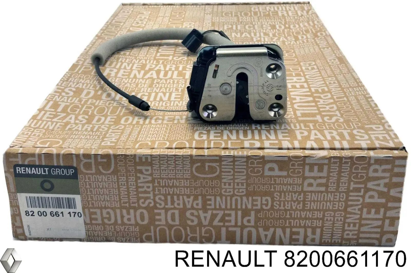 8200661170 Renault (RVI) Zamek drzwi tylnych prawych skrzydłowych dolny