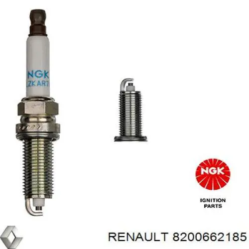 Do koszyka 8200662185 Renault (RVI) Świeca zapłonowa