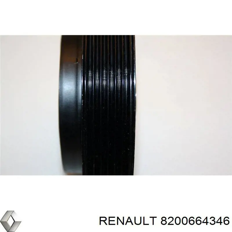 Do koszyka 8200664346 Renault (RVI) Koło pasowe wału korbowego