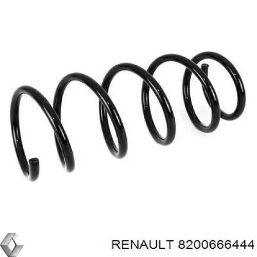 Do koszyka 8200666444 Renault (RVI) Sprężyna przednia