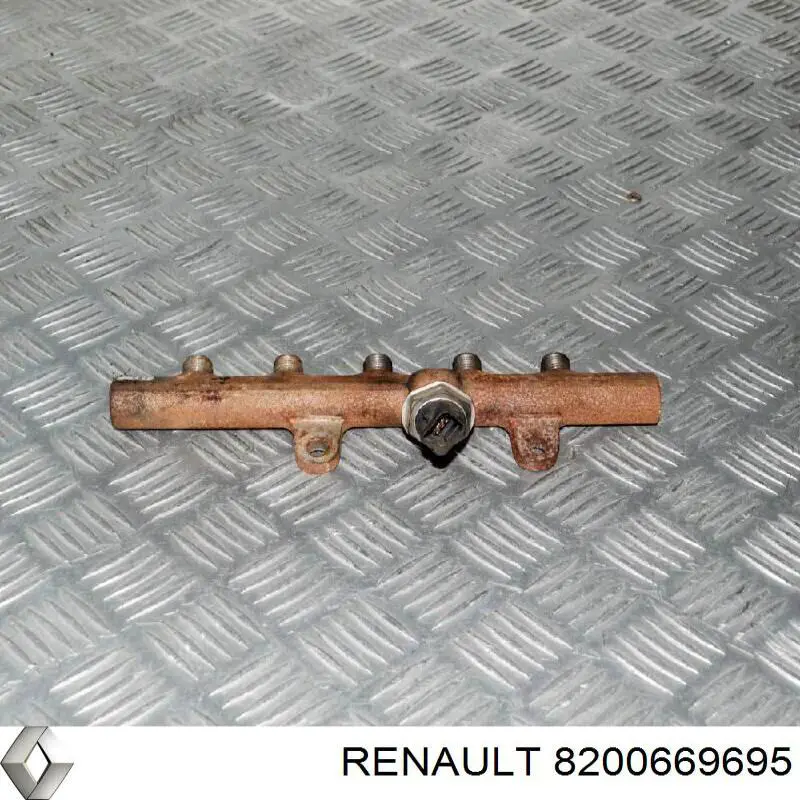 Regulator ciśnienia paliwa w listwie paliwowej 8200669695 Renault (RVI)