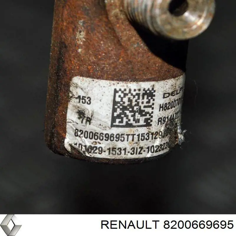 8200669695 Renault (RVI) Regulator ciśnienia paliwa w listwie paliwowej
