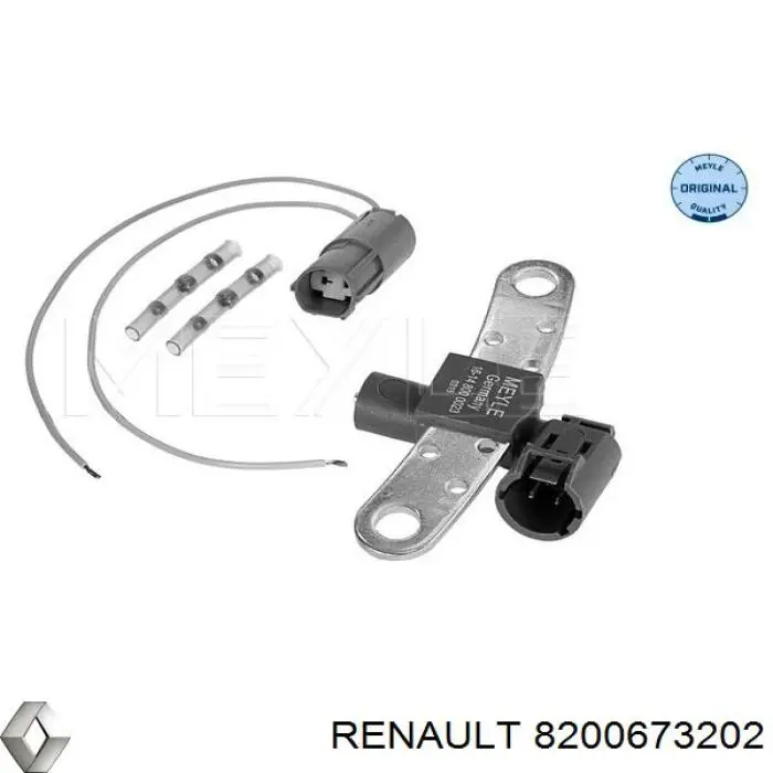 Do koszyka 8200673202 Renault (RVI) Czujnik położenia wału korbowego
