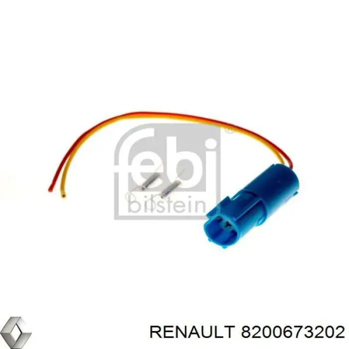 Czujnik położenia wału korbowego 8200673202 Renault (RVI)