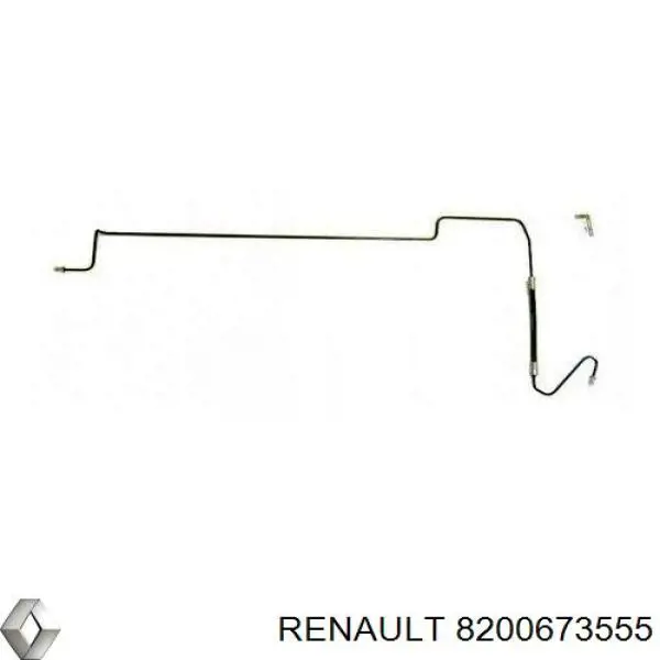Przewód hamulcowy tylny lewy Renault (RVI) 8200673555 cena, od 41,13 USD