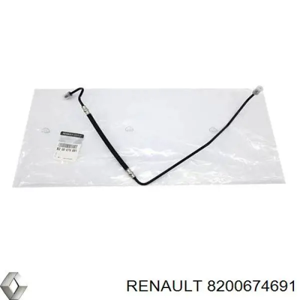 Przewód hamulcowy tylny prawy Renault (RVI) 8200674691 cena, od 40,81 USD