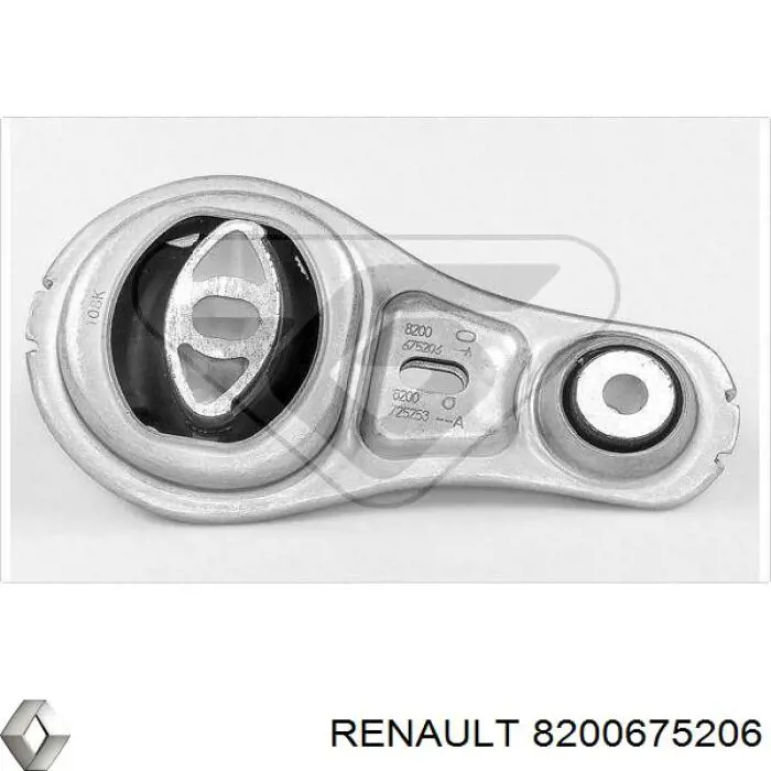 Do koszyka 8200675206 Renault (RVI) Poduszka (podpora) silnika tylna