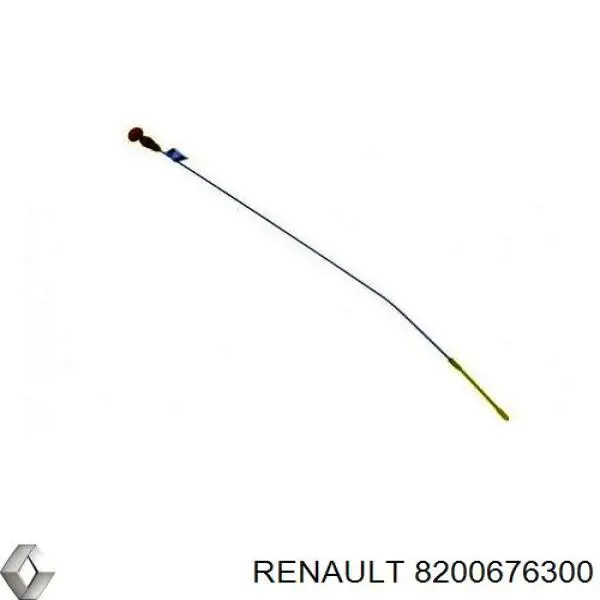 Bagnet poziomu oleju w silniku Renault (RVI) 8200676300 cena, od 6,46 USD