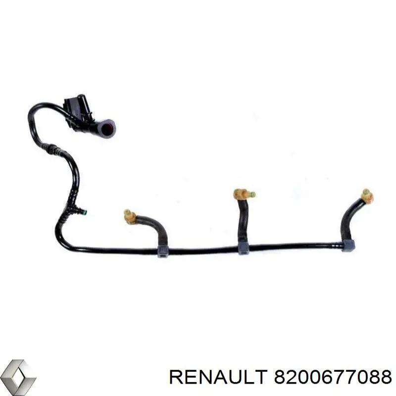 8200677088 Renault (RVI) Rurka paliwa, zwrotna od wtryskiwaczy