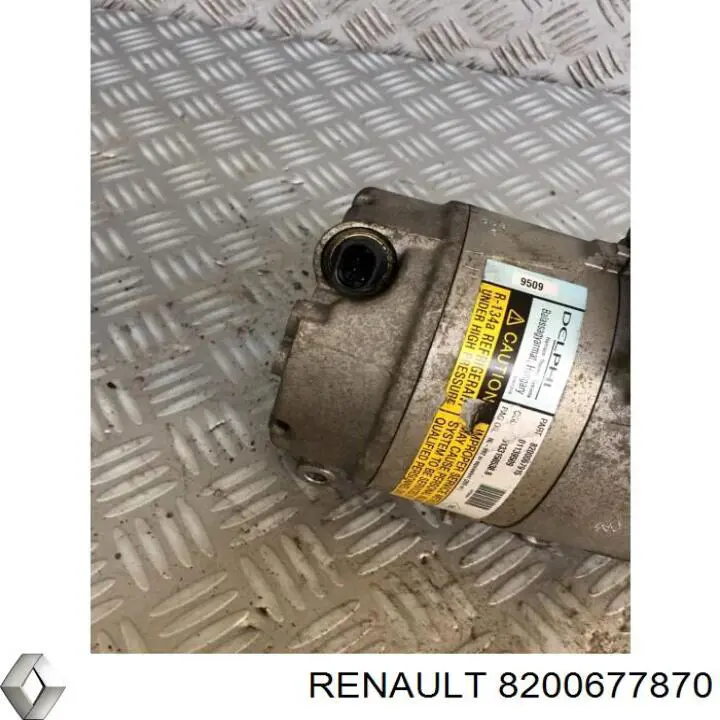 Do koszyka 8200677870 Renault (RVI) Sprężarka klimatyzacji