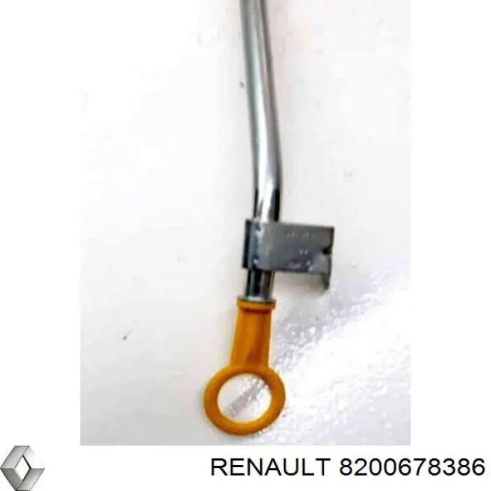 Do koszyka 8200678386 Renault (RVI) Bagnet poziomu oleju w silniku