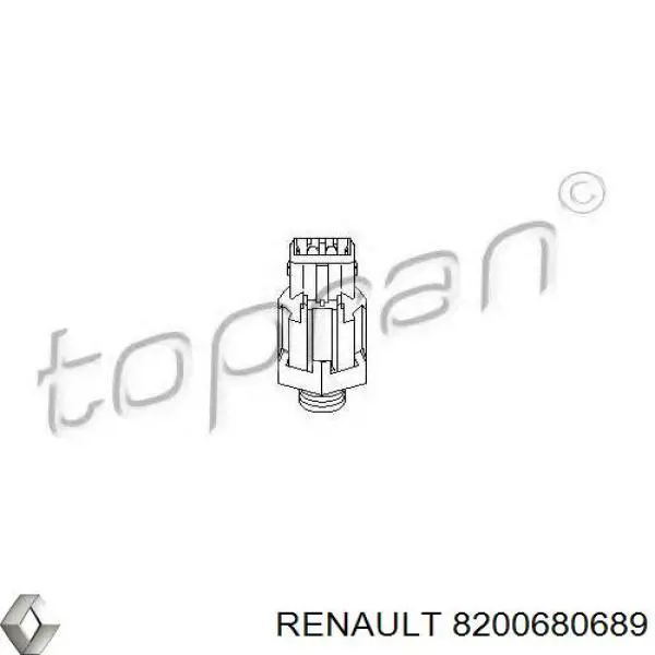 Czujnik stukowy (czujnik spalania stukowego) Renault (RVI) 8200680689 cena, od 26,01 USD